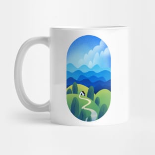 House in the hills Mug